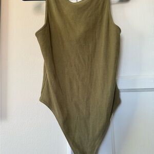 Aerie Women’s Large Olive Bodysuit